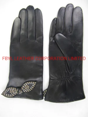 女性用高品質輸入ソフト本革手袋（JYG）